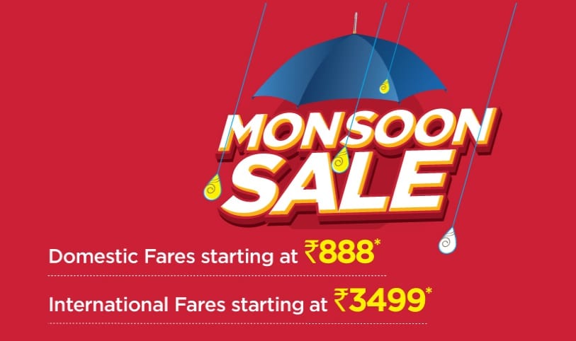Spicejet Monsoon Sale Offer 2019