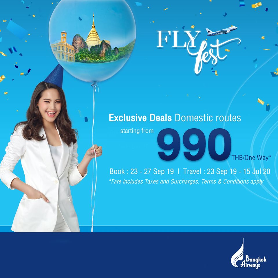 Bangkok Airways Fly Fest Sale