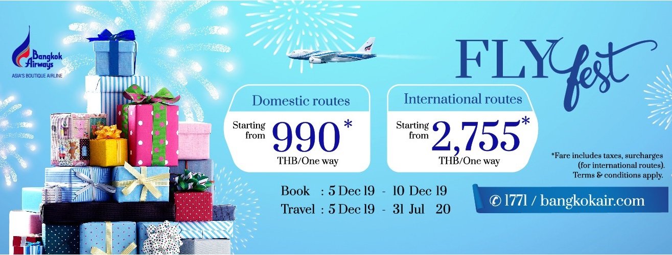 Bangkok Airways FlyFest Sale