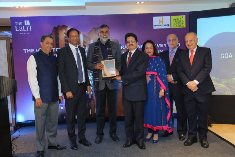 Goa Tourism Receives Destination Leadership Award 2019