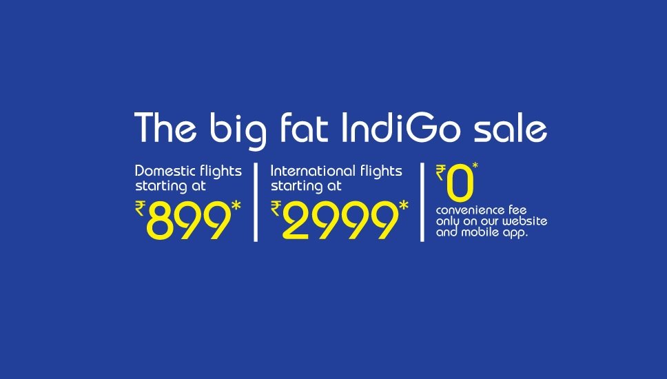 IndiGo Big Fat Sale