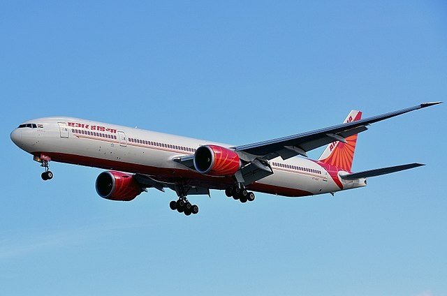 Air India Bhubaneswar Surat flight