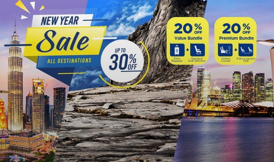 Malaysia Airlines New Year Sale