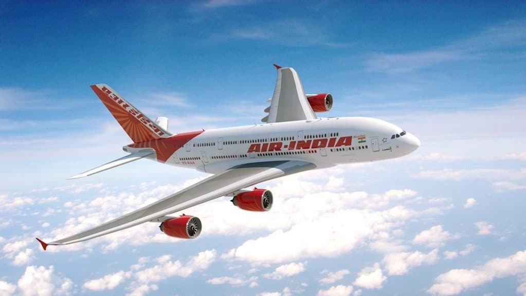 Air India Open Flight Bookings ex-India