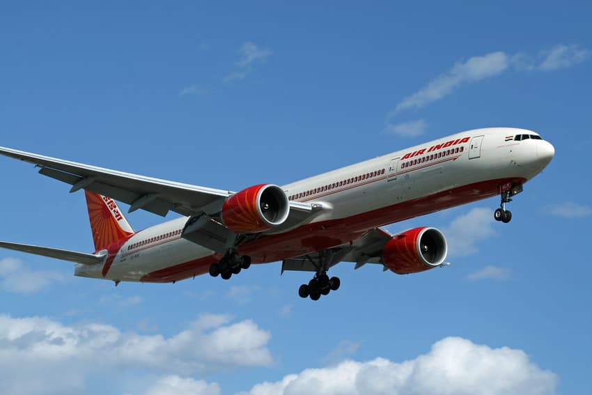 Air India security staff tests positive