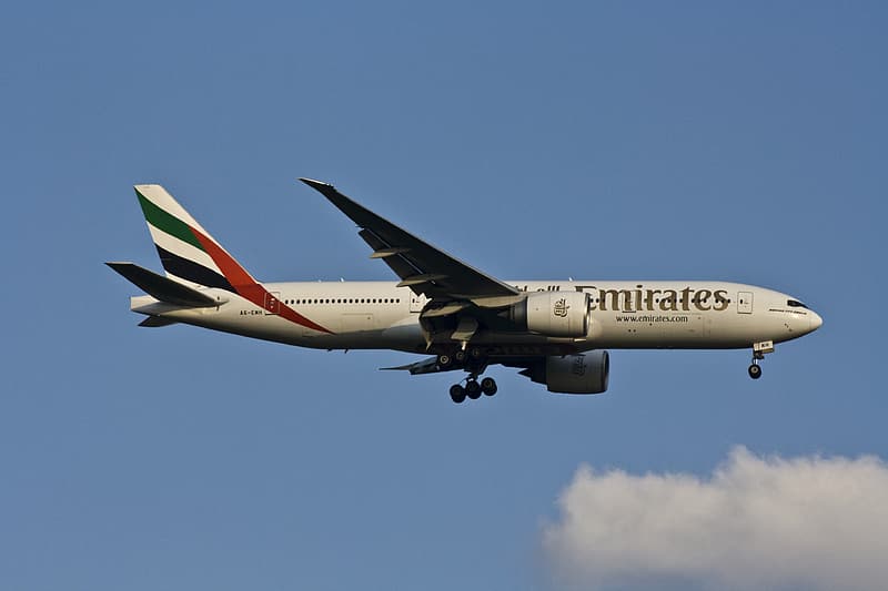 Emirates four years flying to entire network