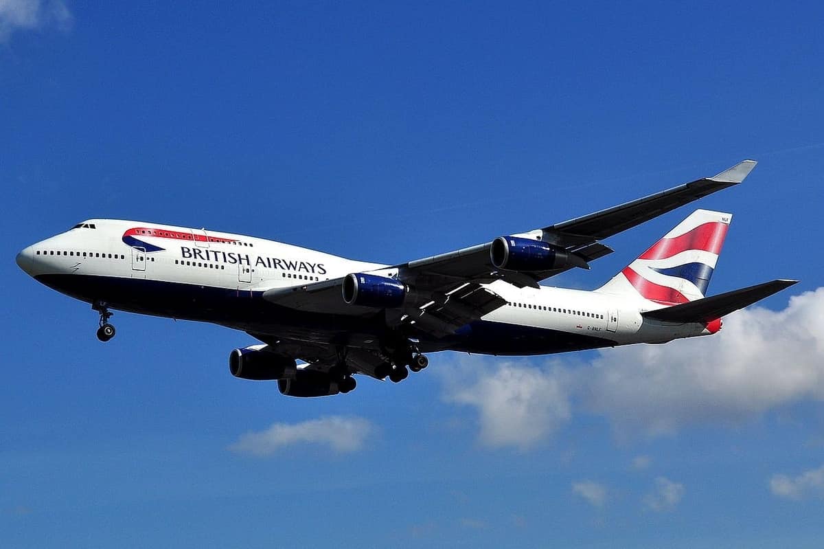 British Airways Farewell Boeing 747 Aircraft