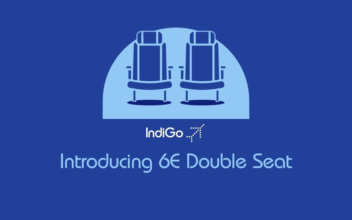 Indigo 6E Double Seat