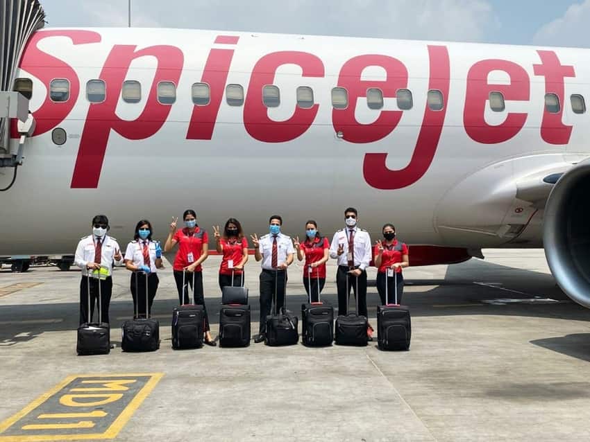 SpiceJet Flights India UK Routes