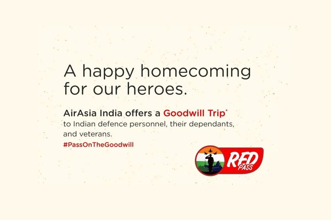 AirAsia India Discounted Tickets For Armed Forces