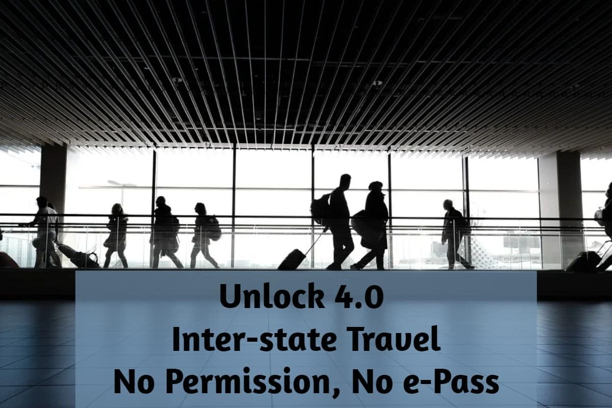 No Permission Inter-state Travel