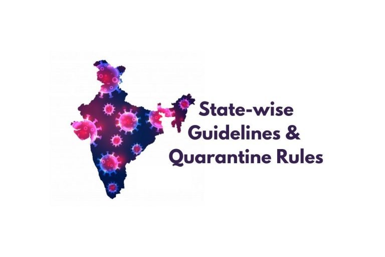 State-wise Guidelines Quarantine Rules