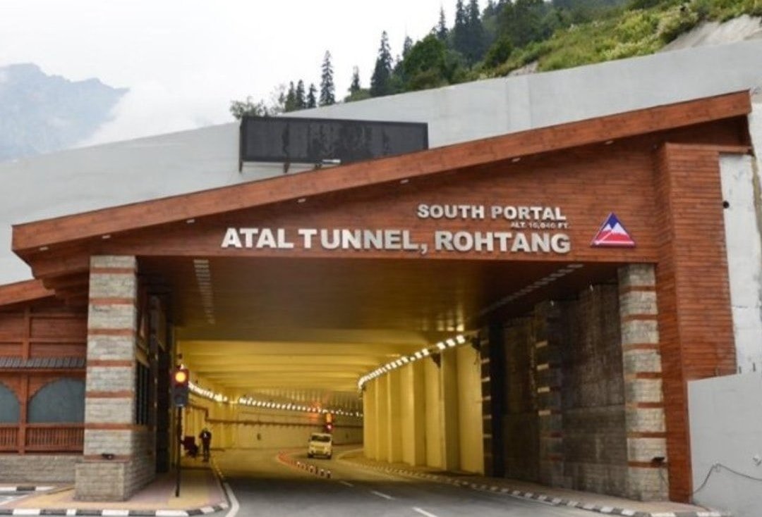 Atal Tunnel World’s longest Highway tunnel