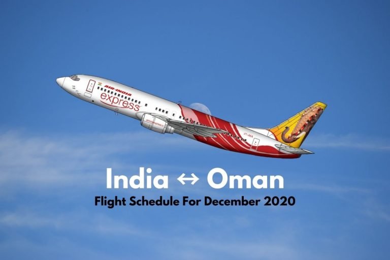Air India Express Oman December