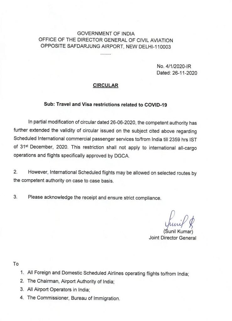 India-Extends-International-Flight-Suspension