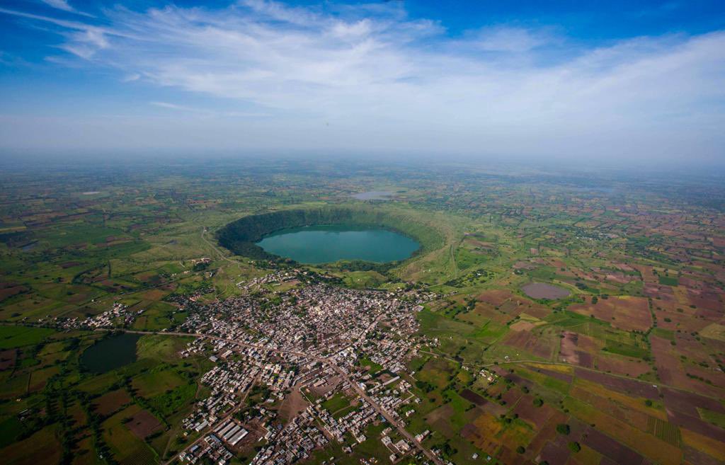 Lonar Lake in Maharashtra