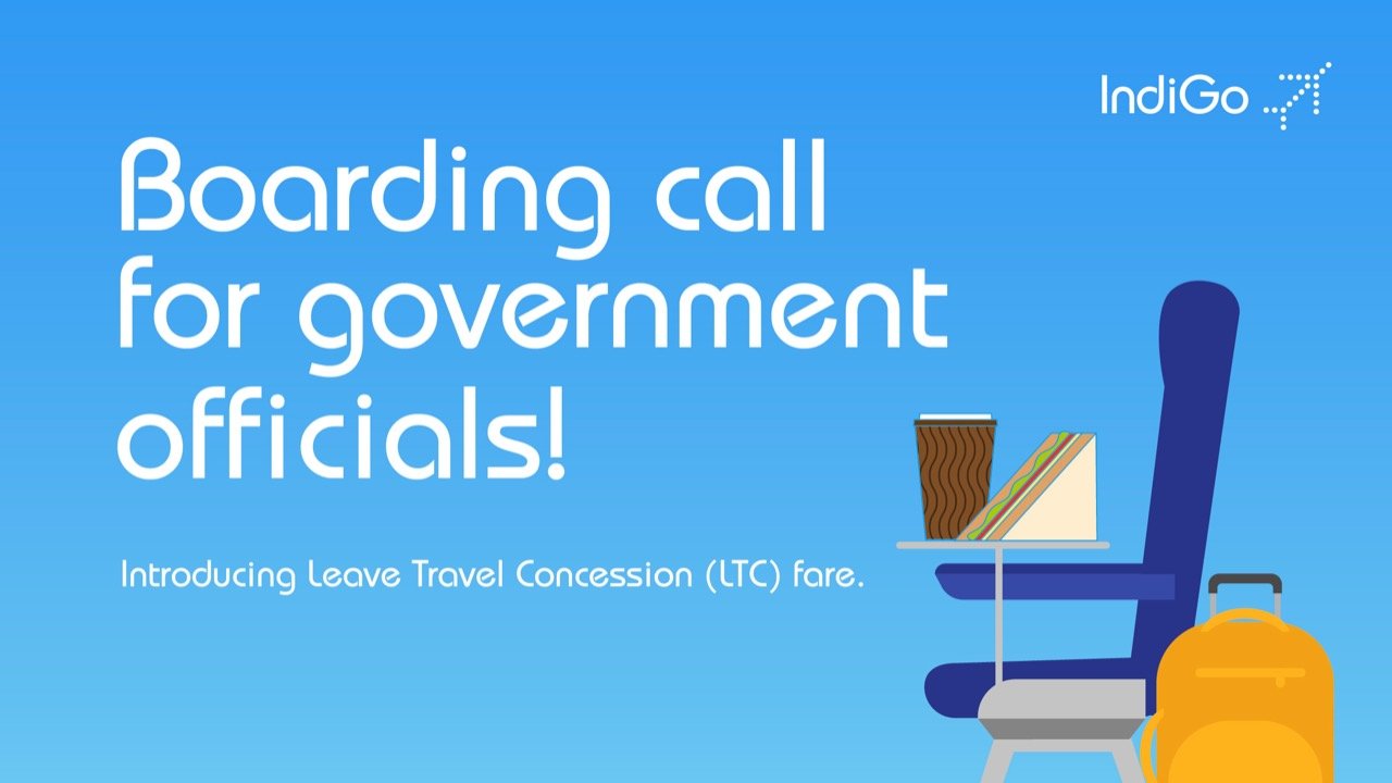 IndiGo Leave Travel Concession LTC Fare