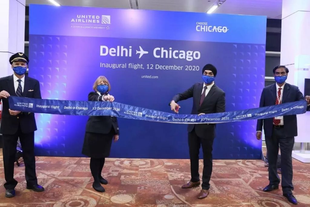 United Airlines Launching Inaugural Delhi-Chicago Non-Stop Flight