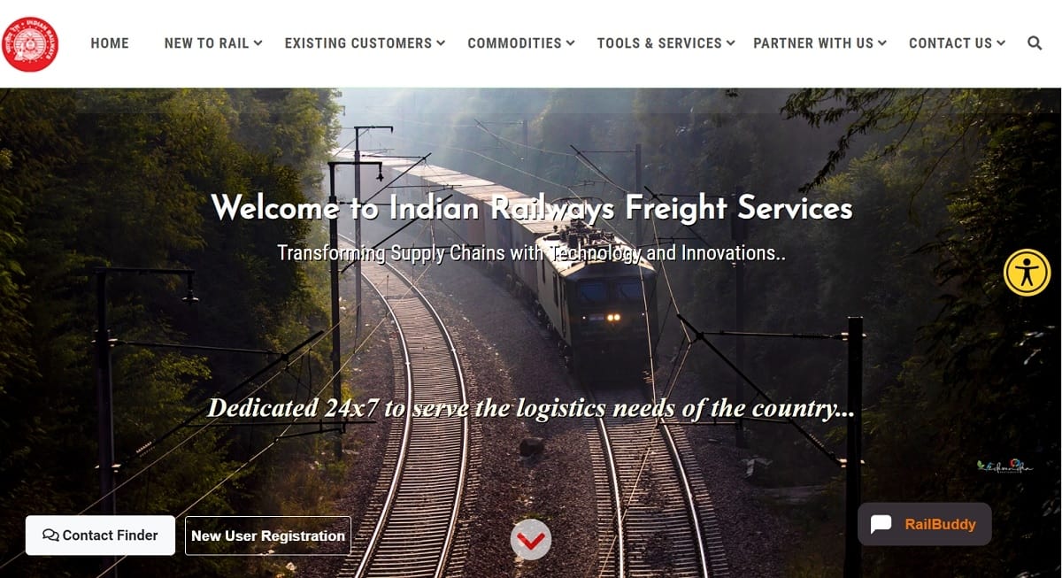 Railways Freight Business Development Portal