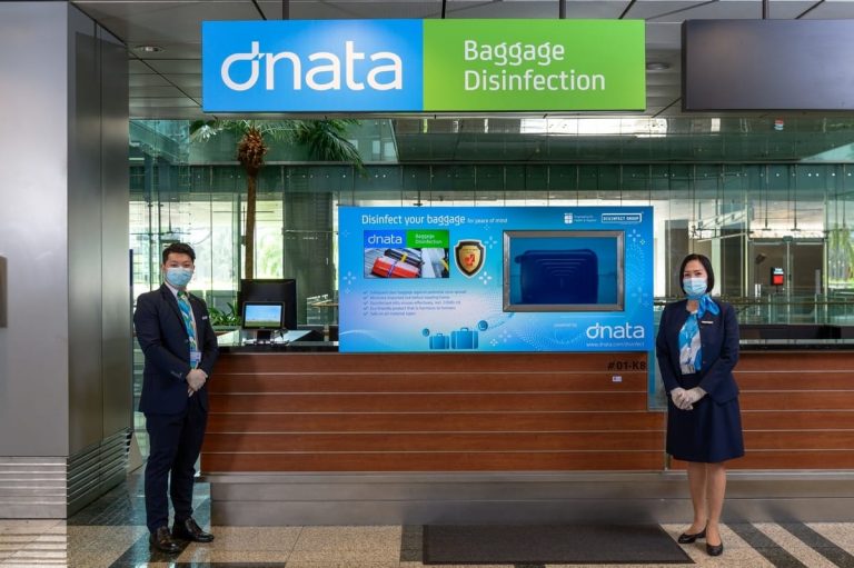 Changi Airport Launches Baggage Disinfection Service