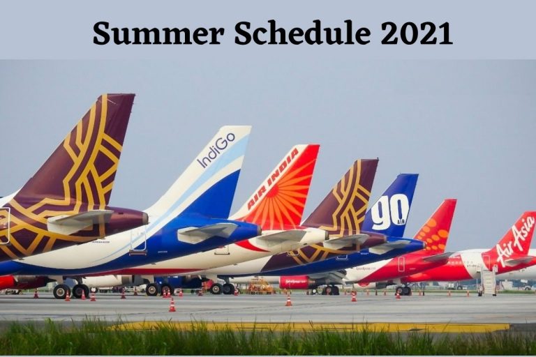 India Summer Schedule 2021