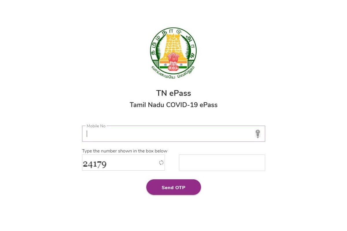 Tamil Nadu e-Pass Mandatory