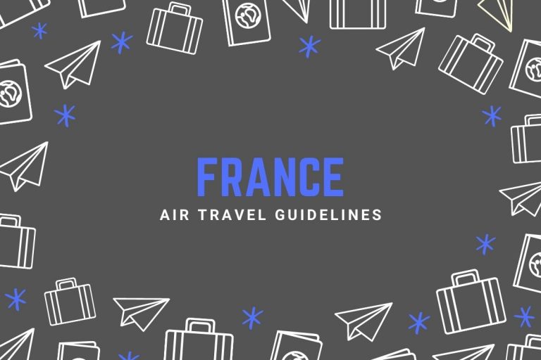 France Air Travel Guidelines