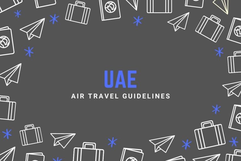 UAE Air Travel Guidelines