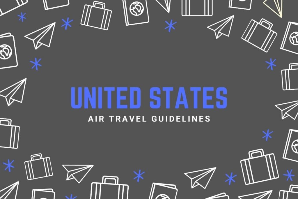 travel guidelines for us