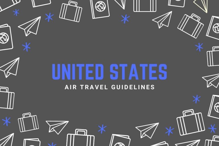 United States Air Travel Guidelines