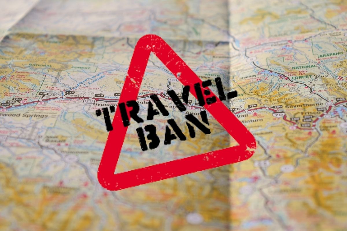Ban On Travelers From India