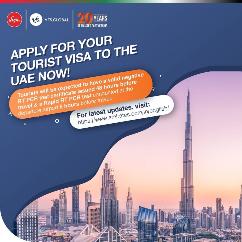 vfs global uae tourist visa