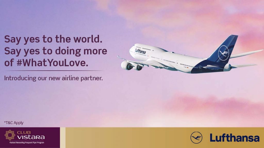 Vistara Lufthansa Announced Partnership For Frequent Flyer