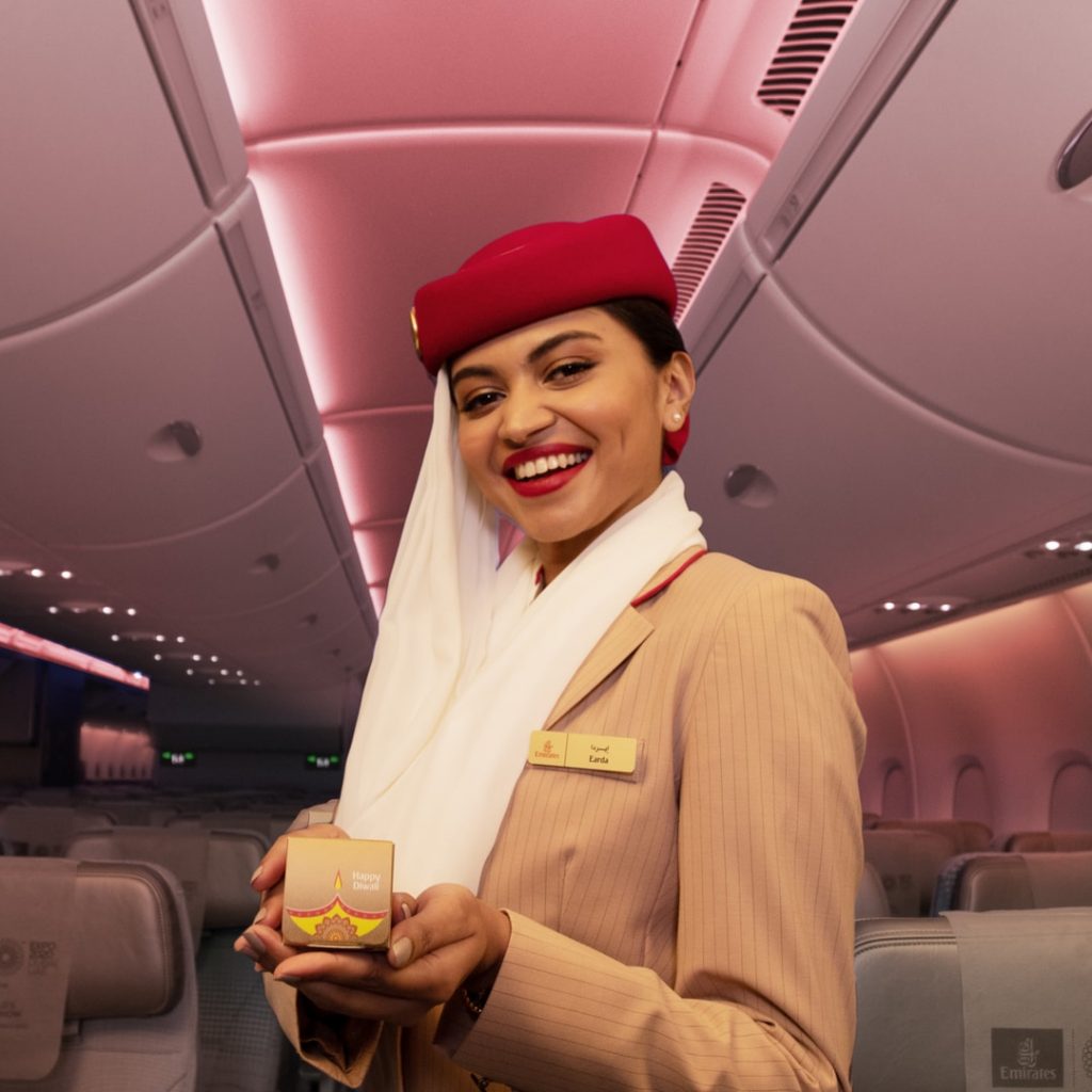 Emirates celebrates Diwali with special treats