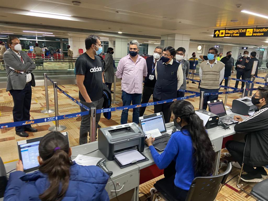 Delhi Airport Covid-19 Testing Screening In 30 Min
