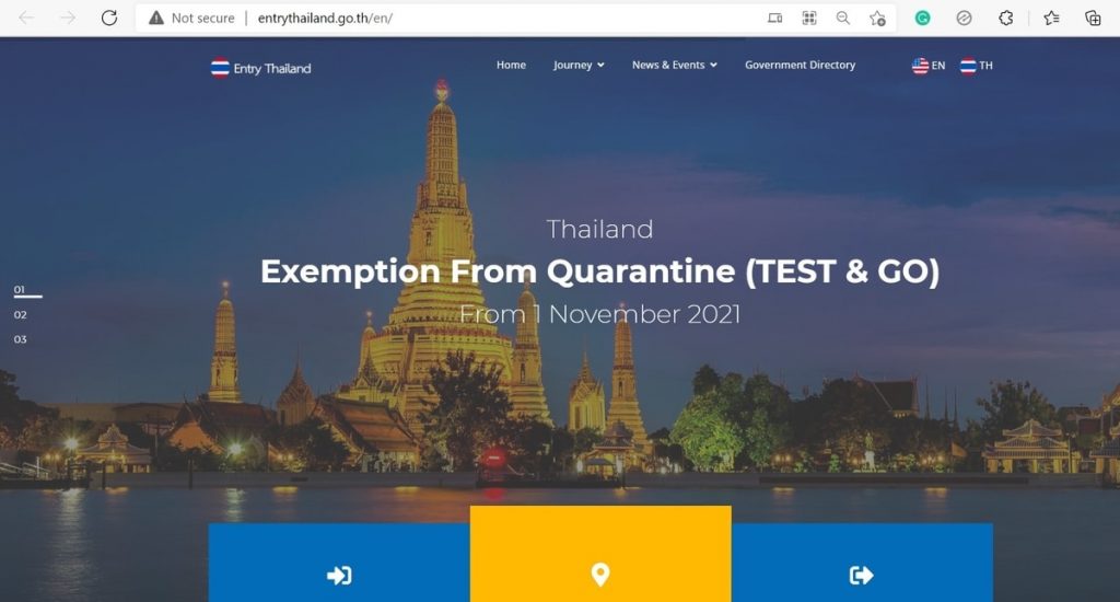 Thai Tourism Ministry Launches Entry Thailand