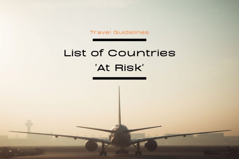 List of 'At Risk' Countries