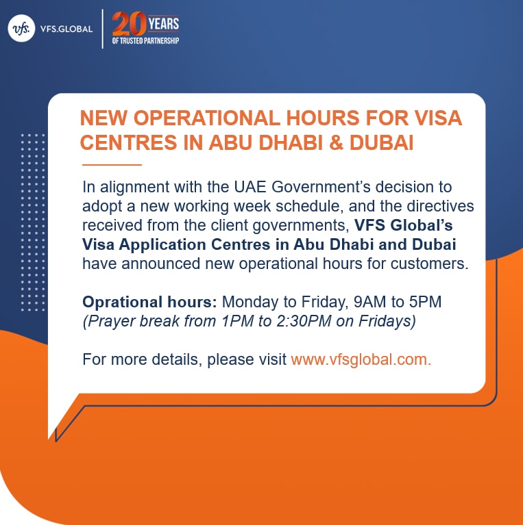 New Operational Hours In UAE
