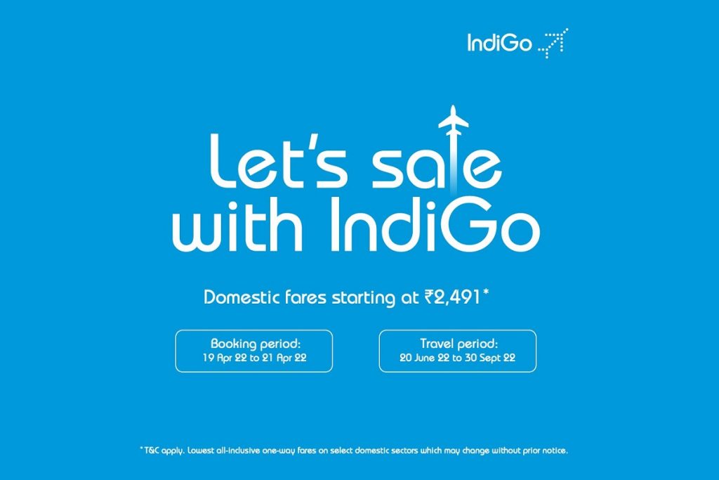 Let's Sale with IndiGo