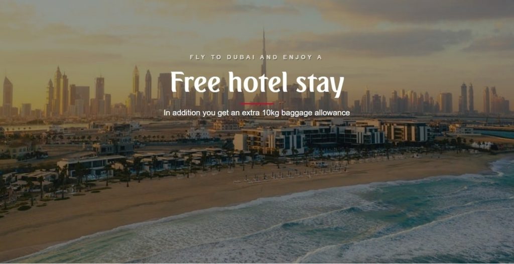 Emirates Free Hotel Stay