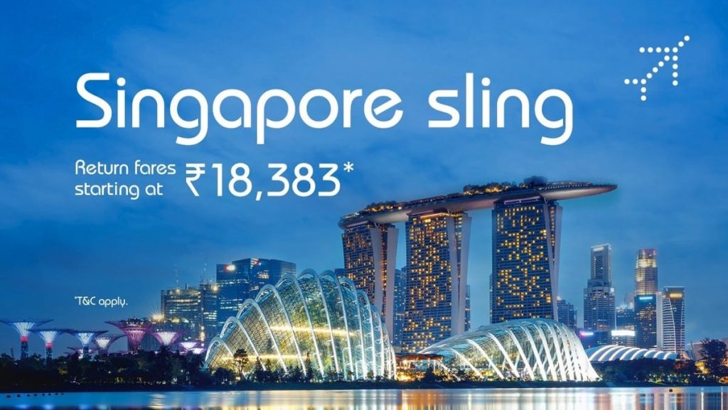IndiGo Flights Between India And Singapore