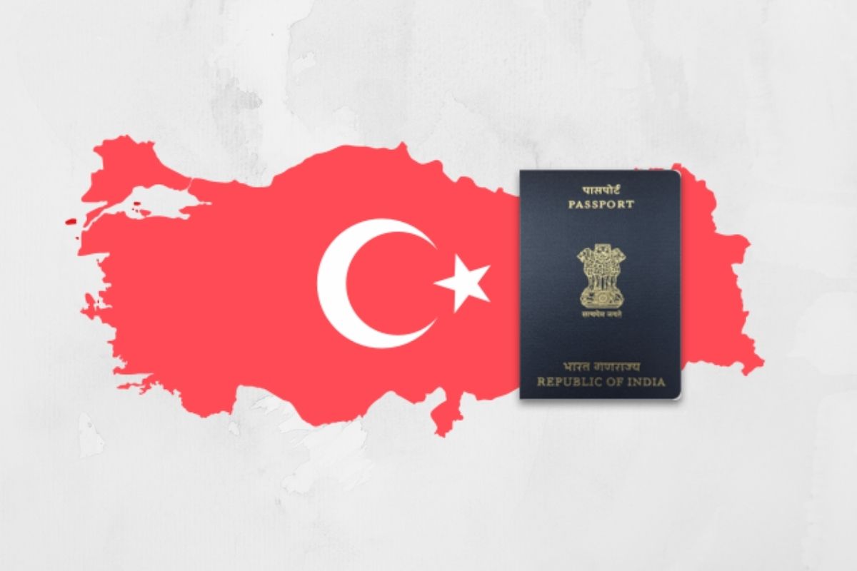 Indian Passport Turkey Flag