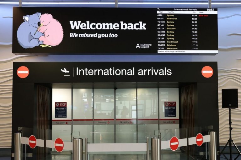 New Zealand International Arrivals
