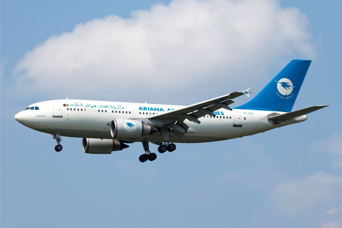 Ariana Afghan Airlines flights to India China Kuwait
