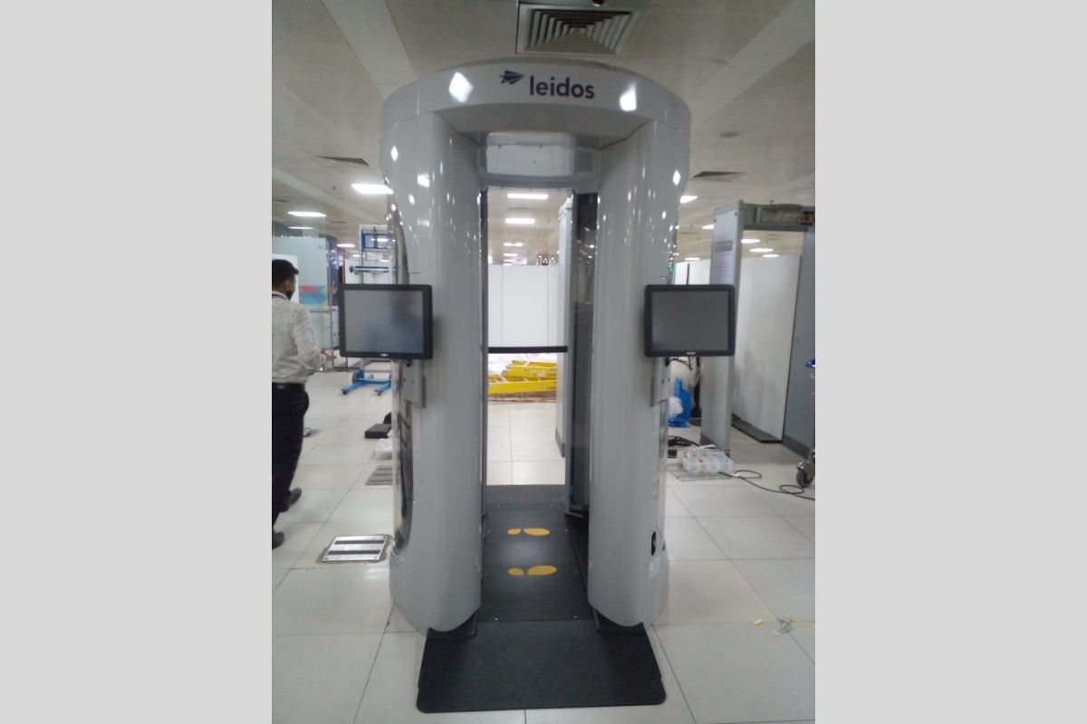 Delhi Airport Full-Body Scanner At Terminal 2