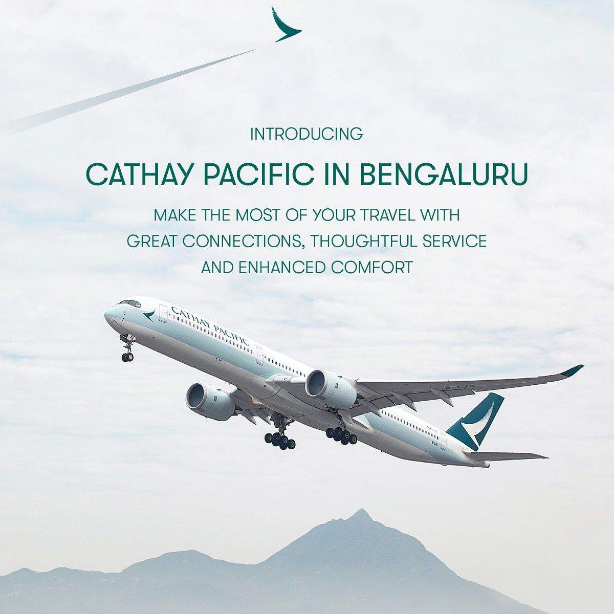 Cathay Pacific Announced Additional NonStop Flights Between India And