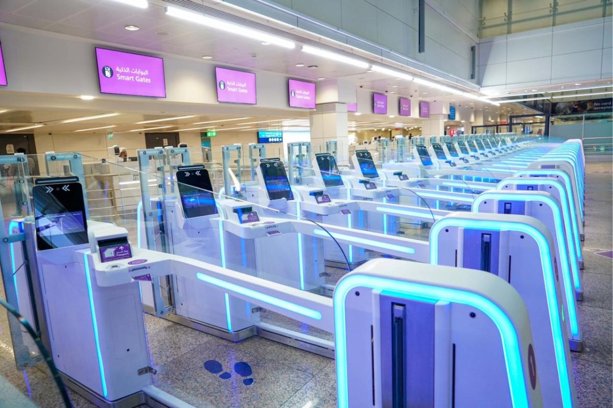 Smart Gates Dubai Airport