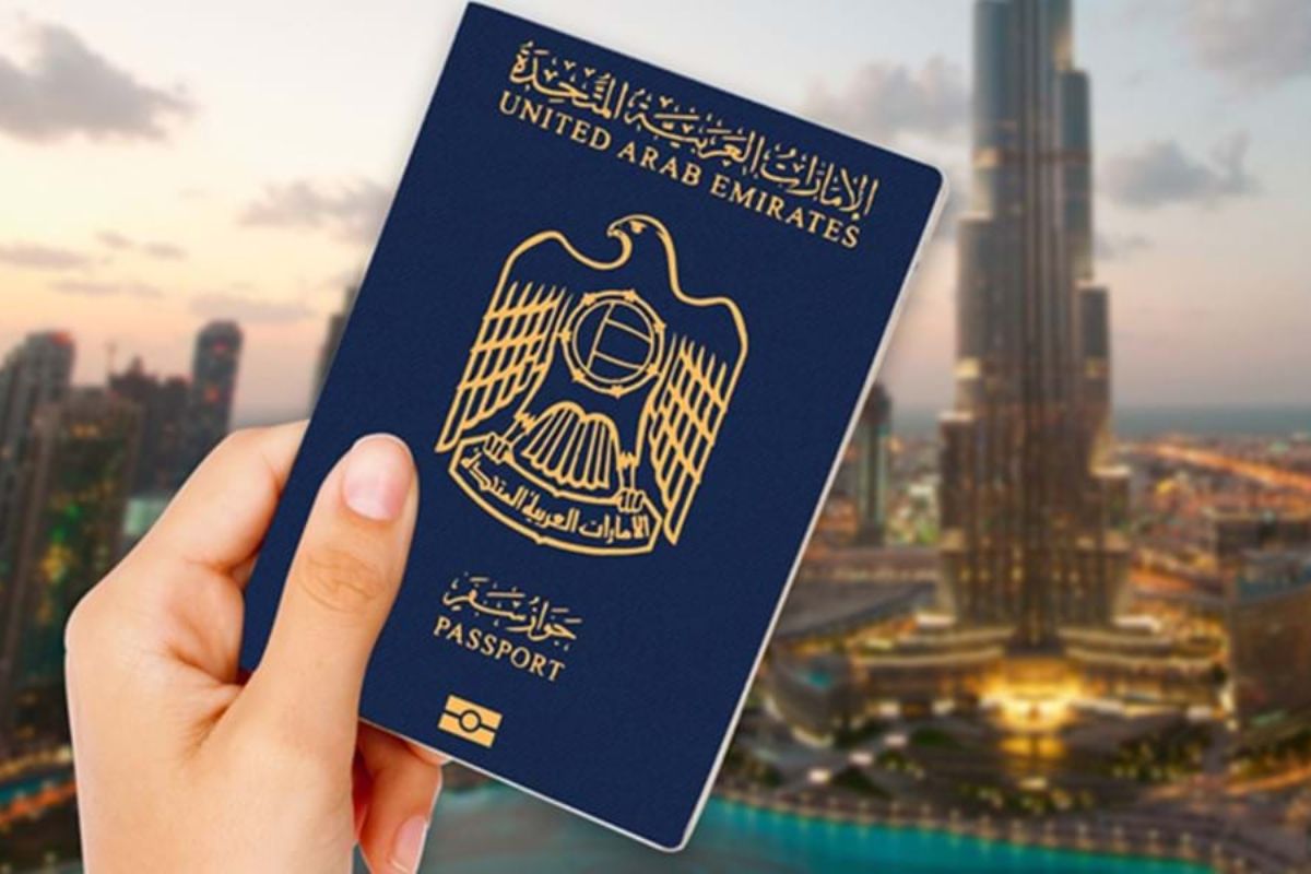 UAE Passport Image