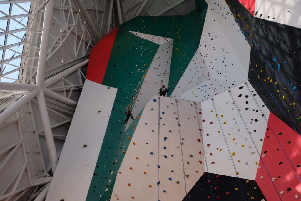The SUMMYT™: Tallest Indoor Climbing Wall