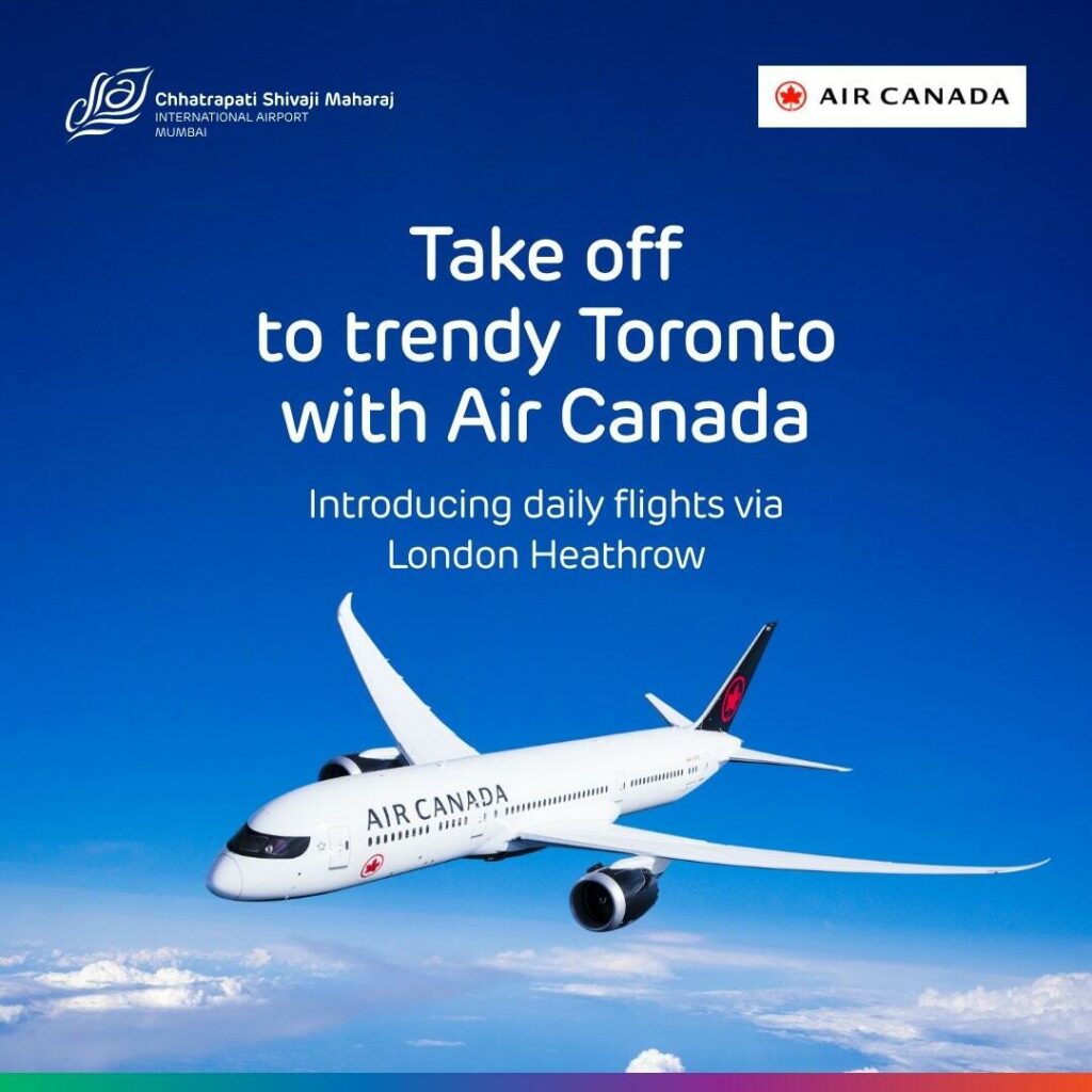 Air Canada Mumbai-Toronto Flight